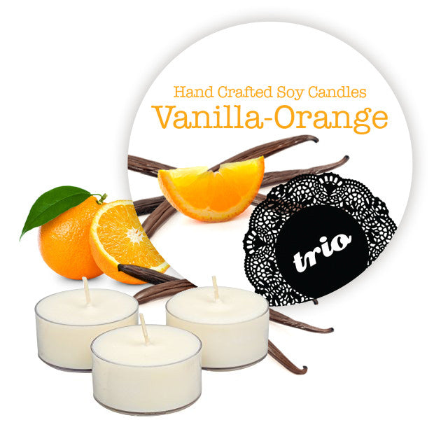 Vanilla Orange Tealights 3 Pack