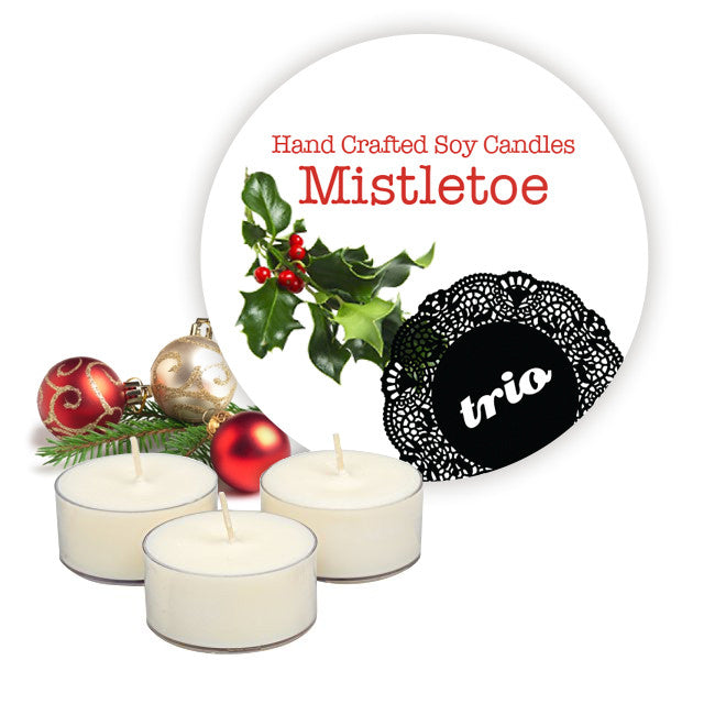 Mistletoe Tealights 3 Pack